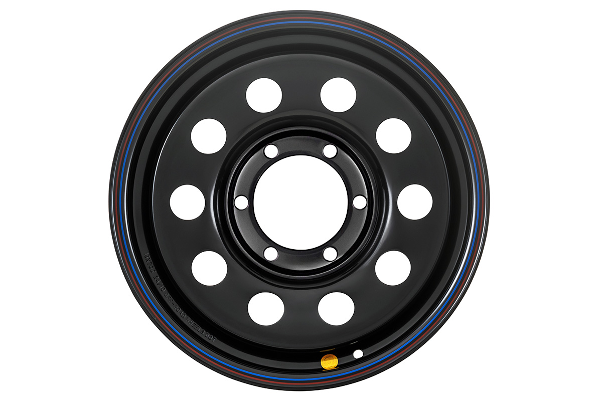 Диск усиленный стальной черный 6x139,7 7xR16 d110 ET+30