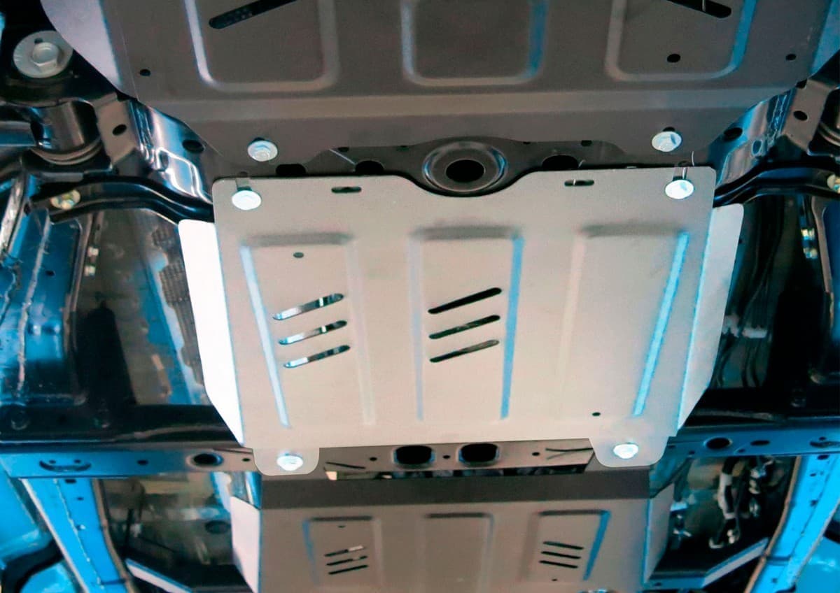 Защита КПП+крепеж AL HILUX (2015-) 6 мм