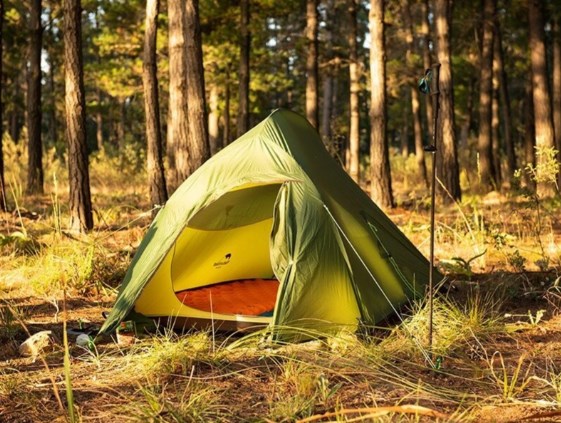 Коврик надувной Naturehike 195х59х6,5 см, оранжевый (без надувного мешка)