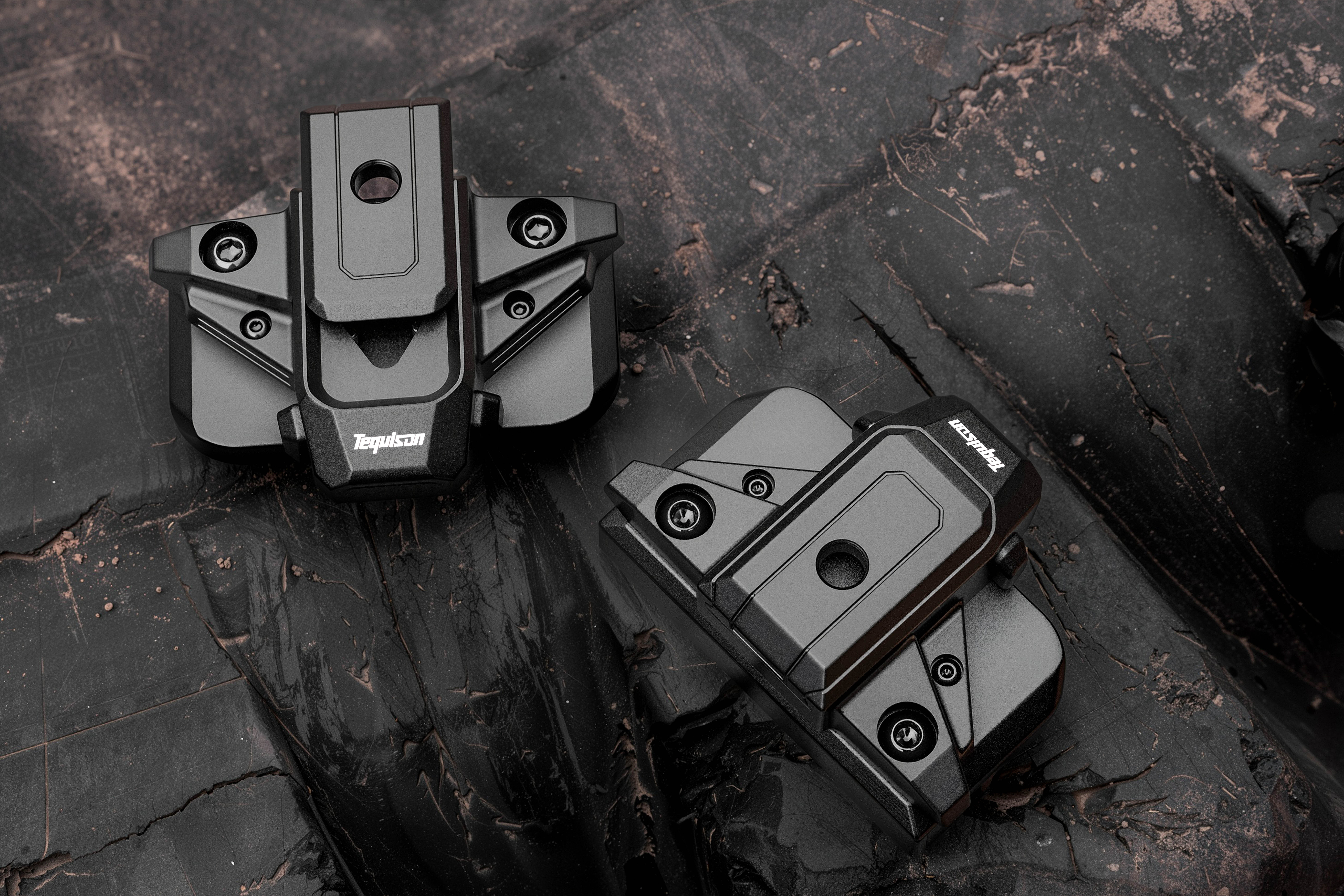 Универсальный кронштейн крепления доп. оптики на капот TENGQIAN