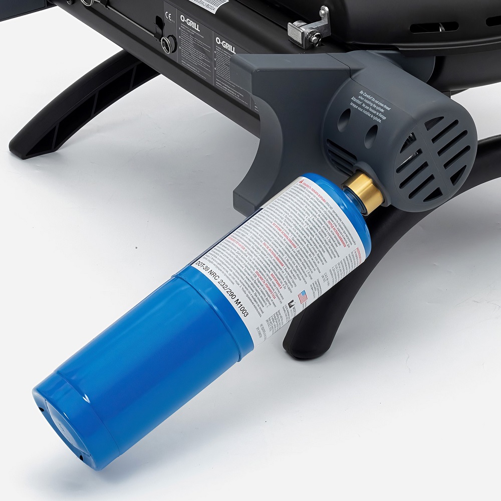 Гриль газовый O-GRILL 500MT bicolor черный-серебро, с термометром (в комплекте адаптер тип А)