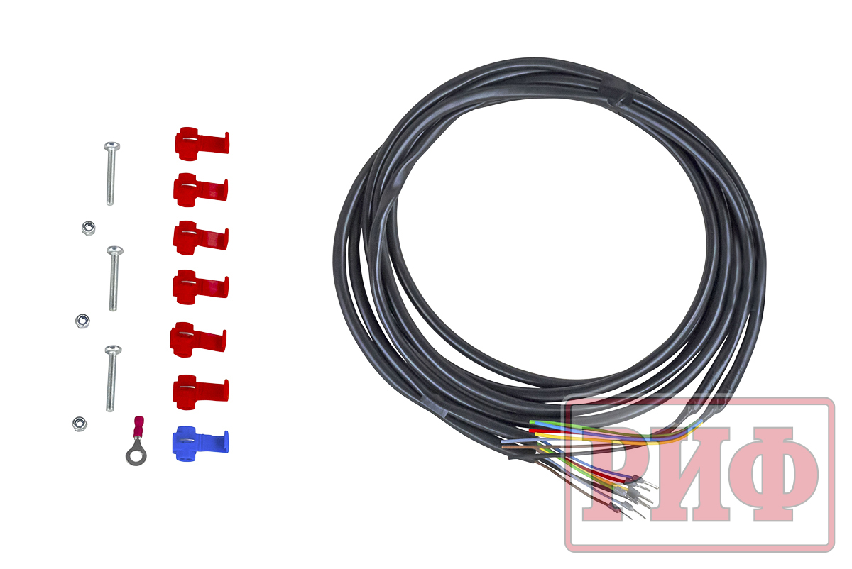 Бампер РИФ силовой задний Toyota Land Cruiser 200 2007-2012 с квадратом под фаркоп, калиткой, фонарями, подсветкой номера, стандарт