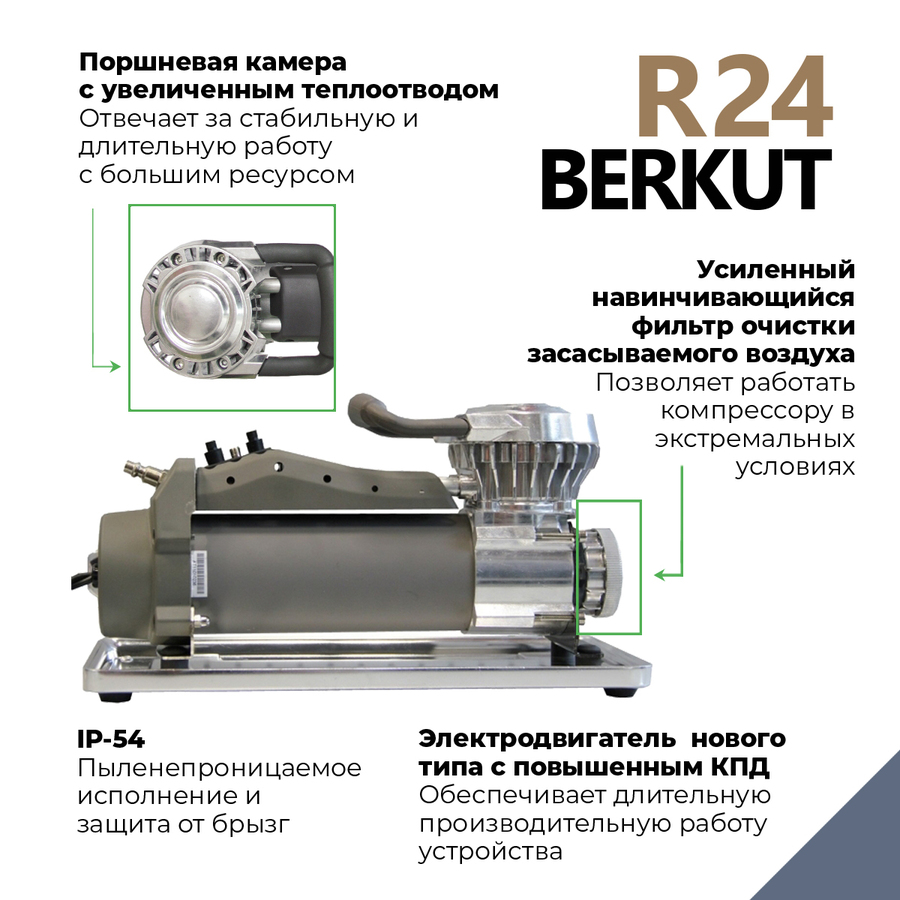 Автомобильный компрессор BERKUT R24