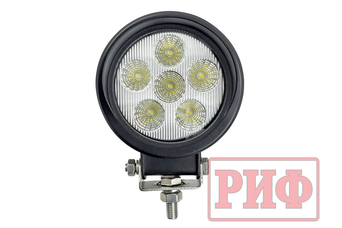 Светодиодная фара водительского света РИФ 115 мм 18W LED