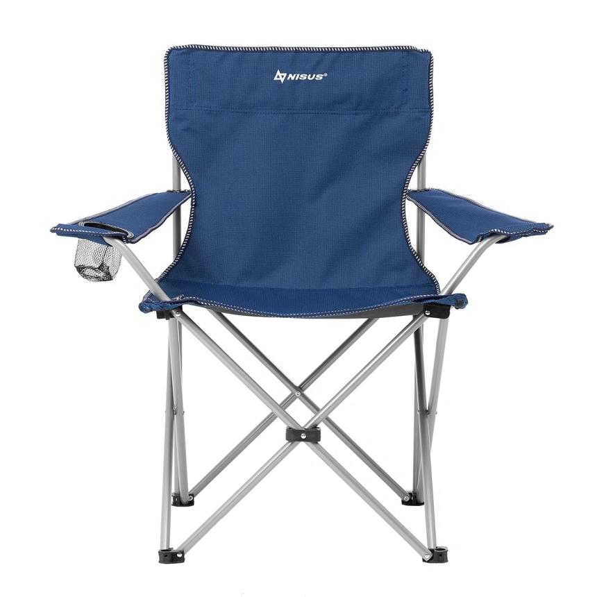Кресло NISUS складное, 100 кг. синее