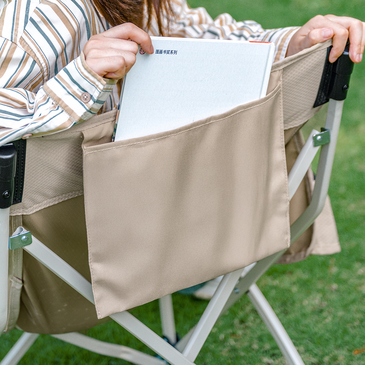 Кресло туристическое Naturehike MW01, складное, КМФ, до 120 кг.