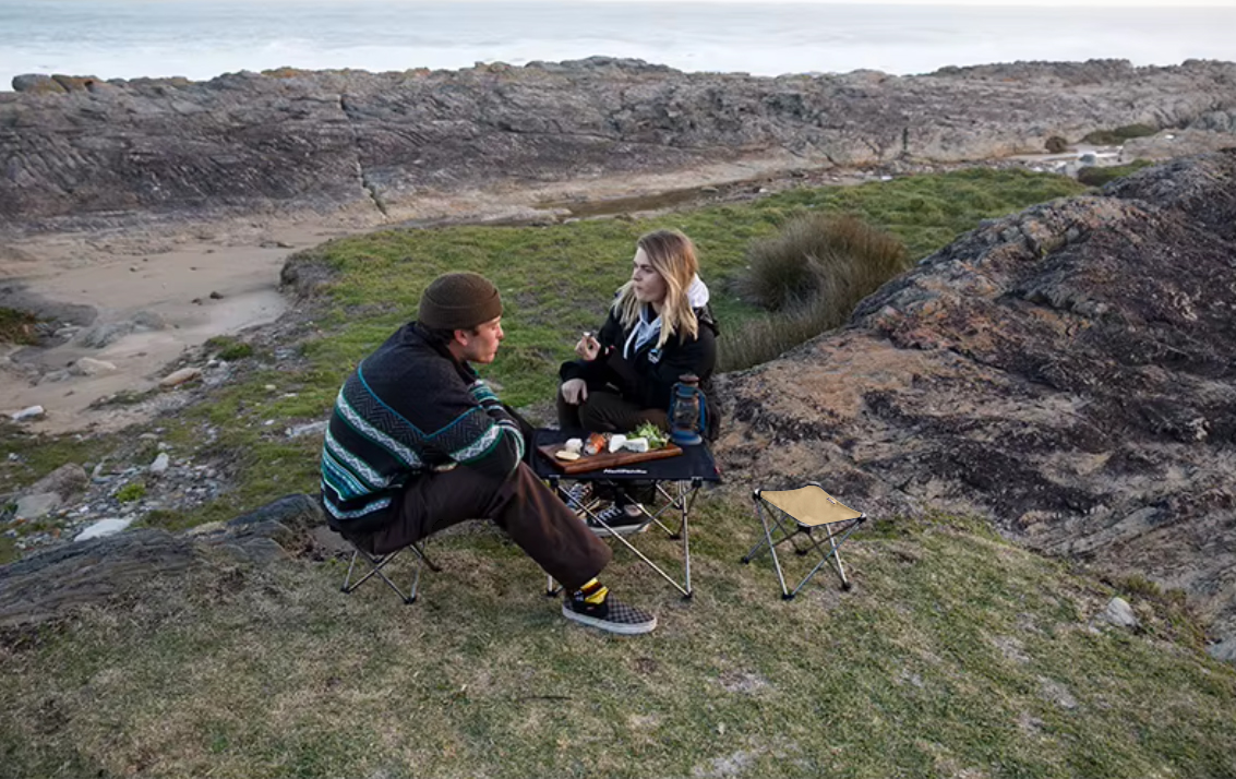 Табурет Naturehike складной, бежевый, до 100 кг