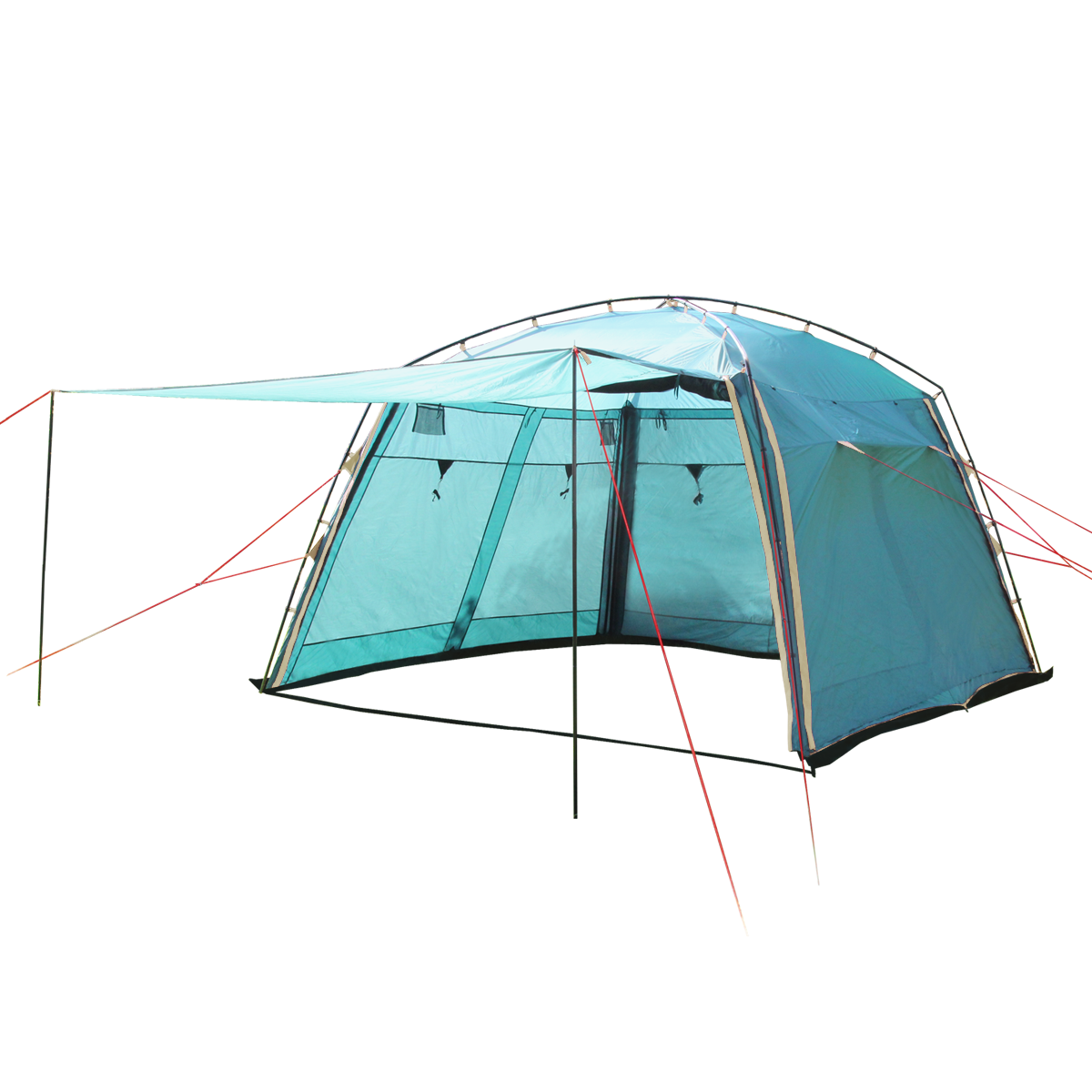 Шатер-палатка BTrace Camp (Зеленый/бежевый)