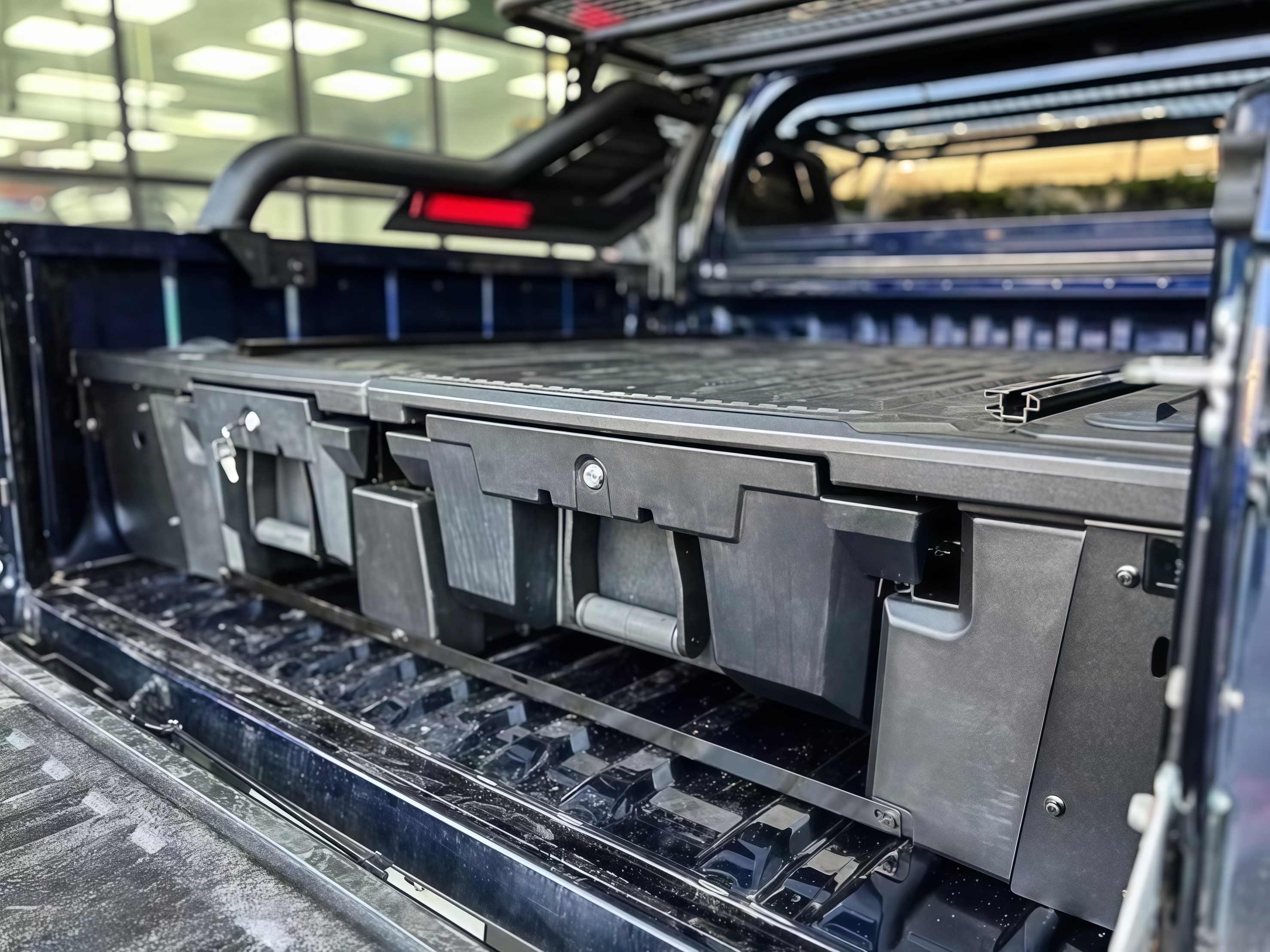 Система хранения (органайзер) в кузов Toyota Hilux (2015 - )