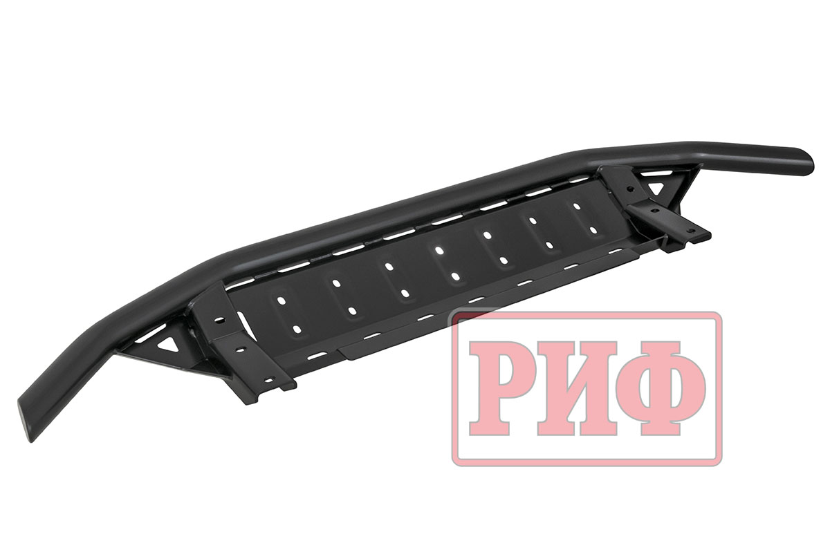 Бампер РИФ силовой передний/защита штатного бампера Toyota Land Cruiser Prado 150 2013-2017 c защитой радиатора