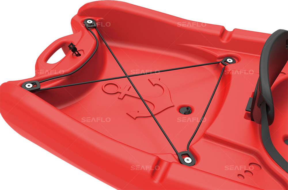 Каяк SEAFLO Explorer S семейный 1+1, 7,8 (237,5 см), тип Sit-On-Top, красный