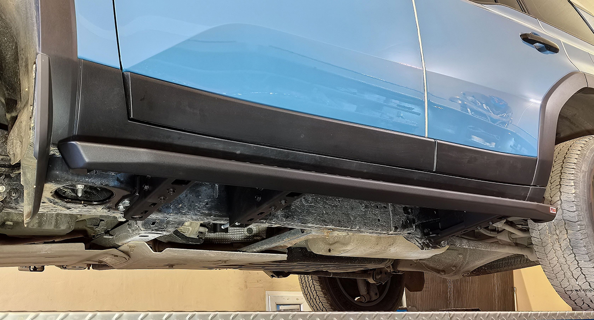 Пороги РИФ силовые Toyota Land Cruiser Prado 250
