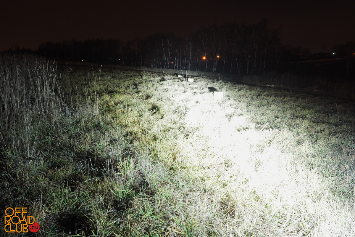 Светодиодная фара дальнего света РИФ 443 мм 100W LED