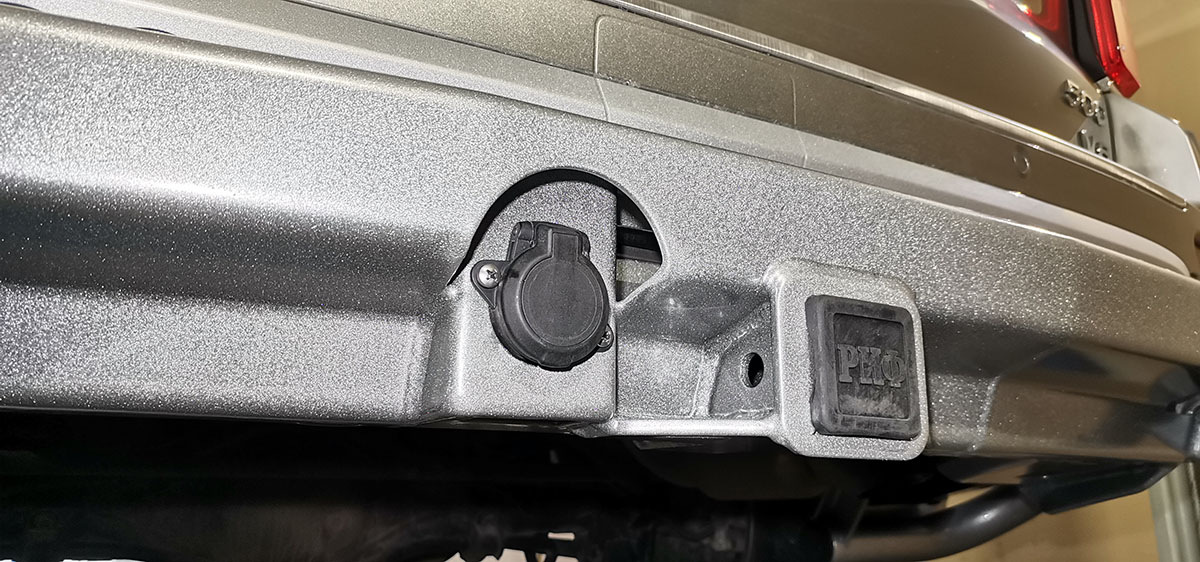 Бампер РИФ задний силовой/защита штатного бампера TANK 500 c квадратом под фаркоп