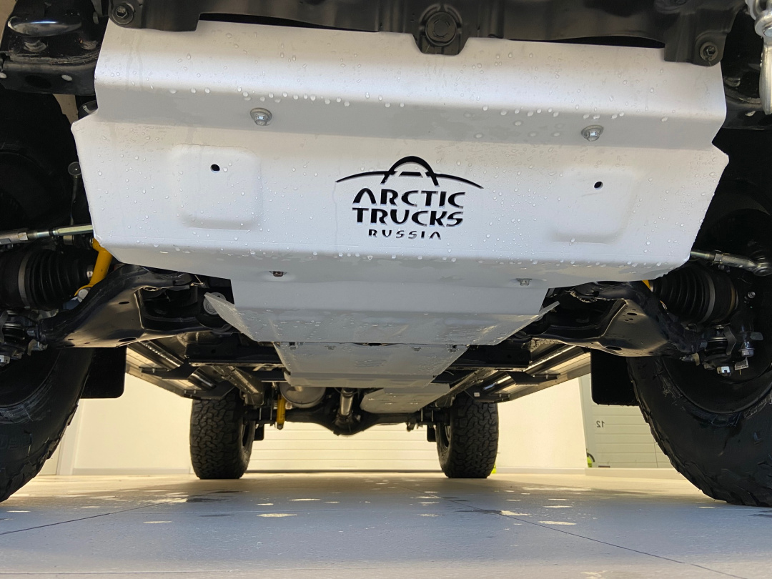 Защита картера и радиатора AL ч.1 HILUX (2015-) 6 мм лого