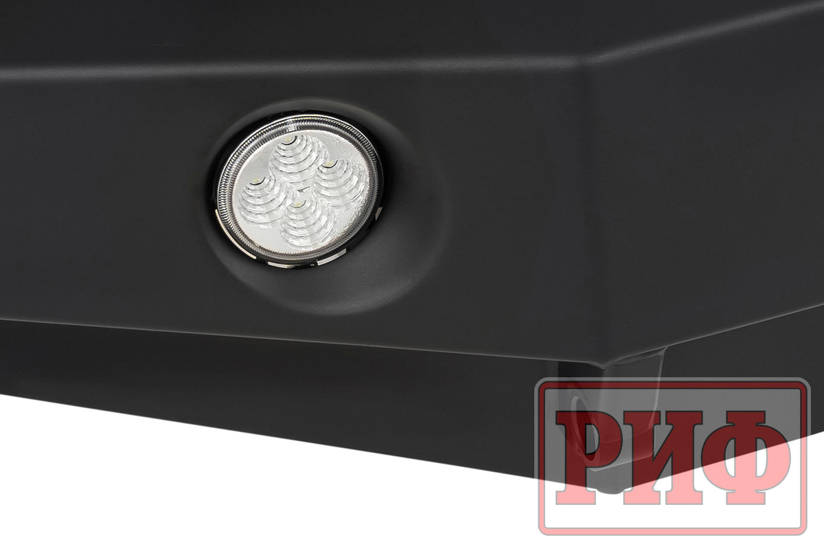 Бампер РИФ передний Toyota LC105 с доп. фарами без кенгурина