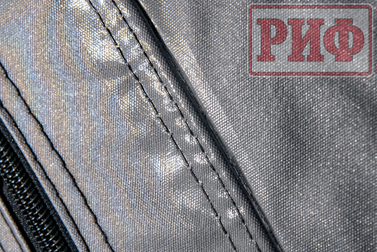 Палатка на крышу автомобиля РИФ Soft RT02-160 PRO, тент серый, 160х(240+70)х115 см