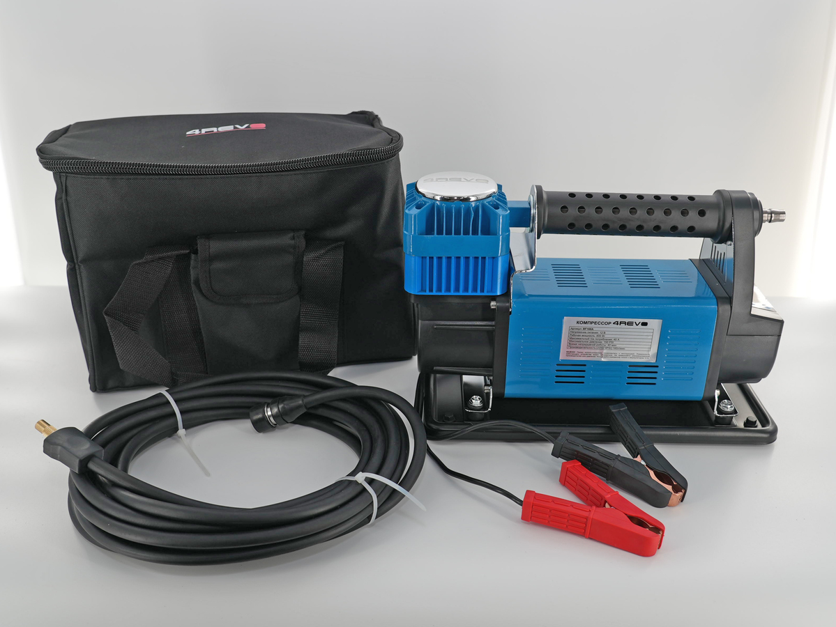 Компрессор 4REVO, 160л/мин (цифровой манометр)
