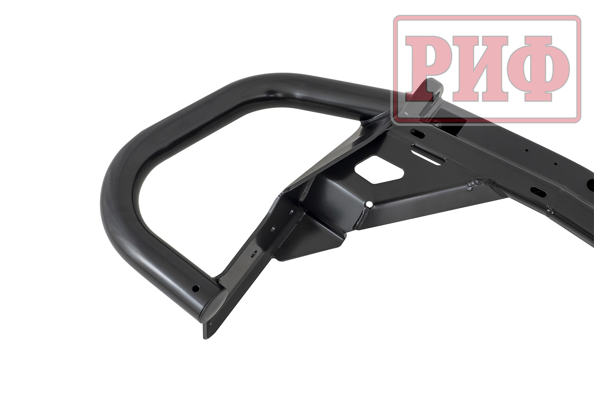 Бампер РИФ задний силовой/защита штатного бампера Haval H5 c квадратом под фаркоп (2019-2021)