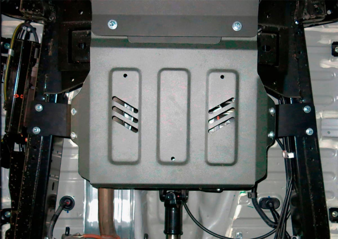 Защита РК ММС L200 4WD (2015- ) AL 6 мм