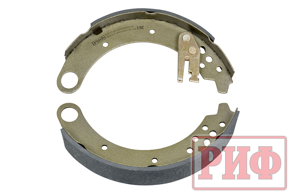 Колодки тормозные задние РИФ УАЗ Патриот 2014+ (3163-3502082)