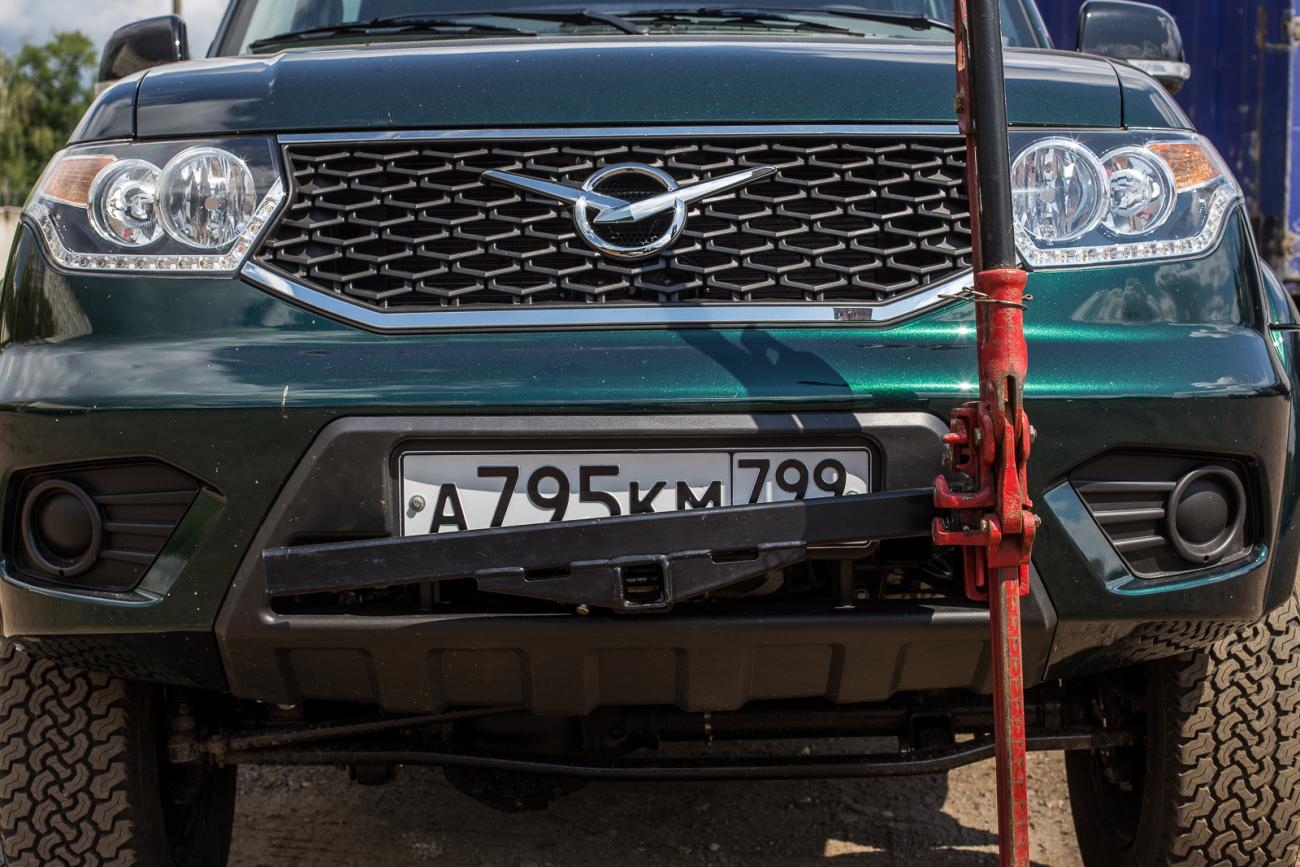 Вставка РИФ в фаркоп для подъема а/м домкратом Hi-Lift