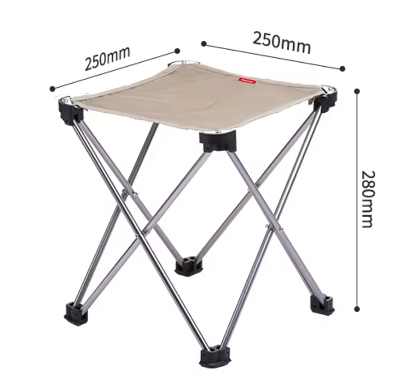 Табурет Naturehike складной, бежевый, до 100 кг