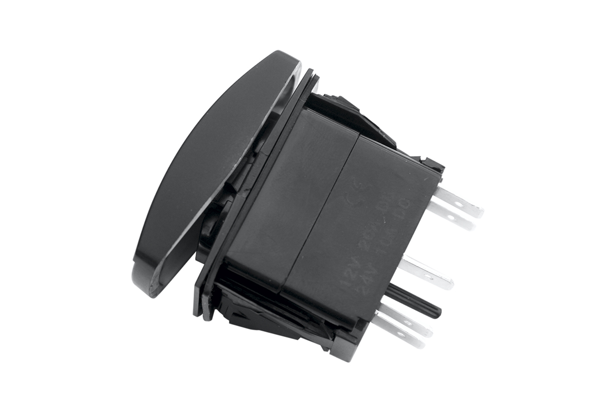 Переключатель ВКЛ/ВЫКЛ, синий, ОБОГРЕВ ЗЕРКАЛ