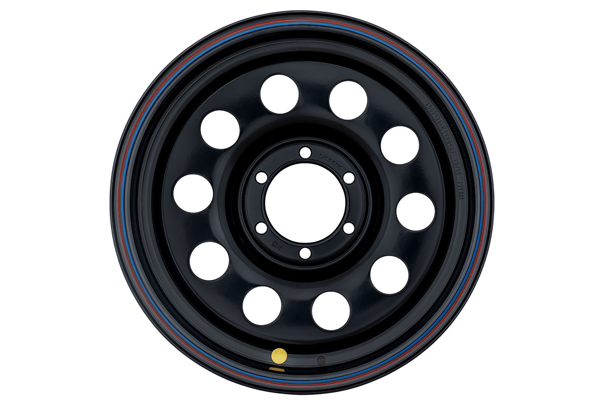 Диск усиленный стальной черный 6x139,7 8xR17 d110 ET+15