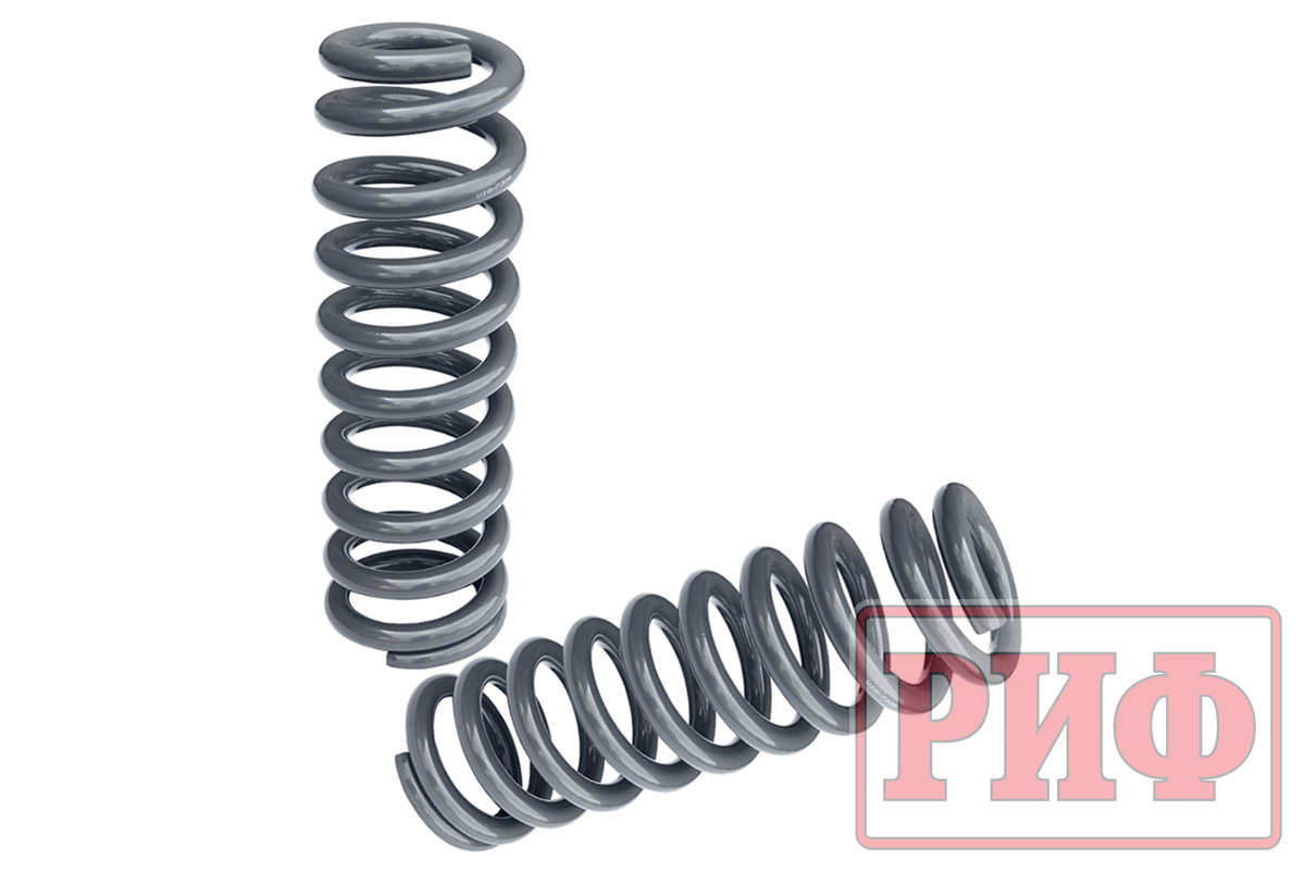 Пружины РИФ передние Toyota Hilux 2005-2014, 2015+, LC Prado 120, FJ Cruiser 0-30 кг лифт 30 мм