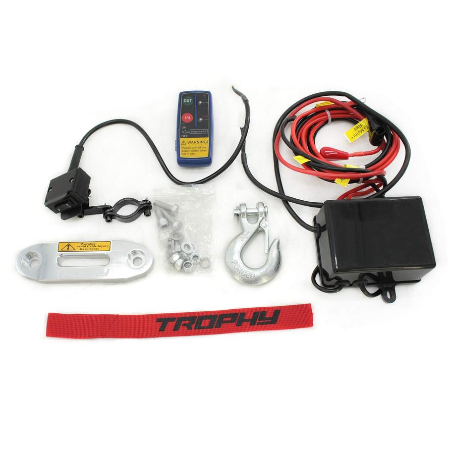 Лебёдка электрическая TR серия QUATTRO CRAZY 3,0s (12v)