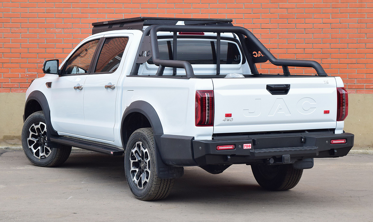 Пороги РИФ силовые JAC T9, SOLLERS ST9