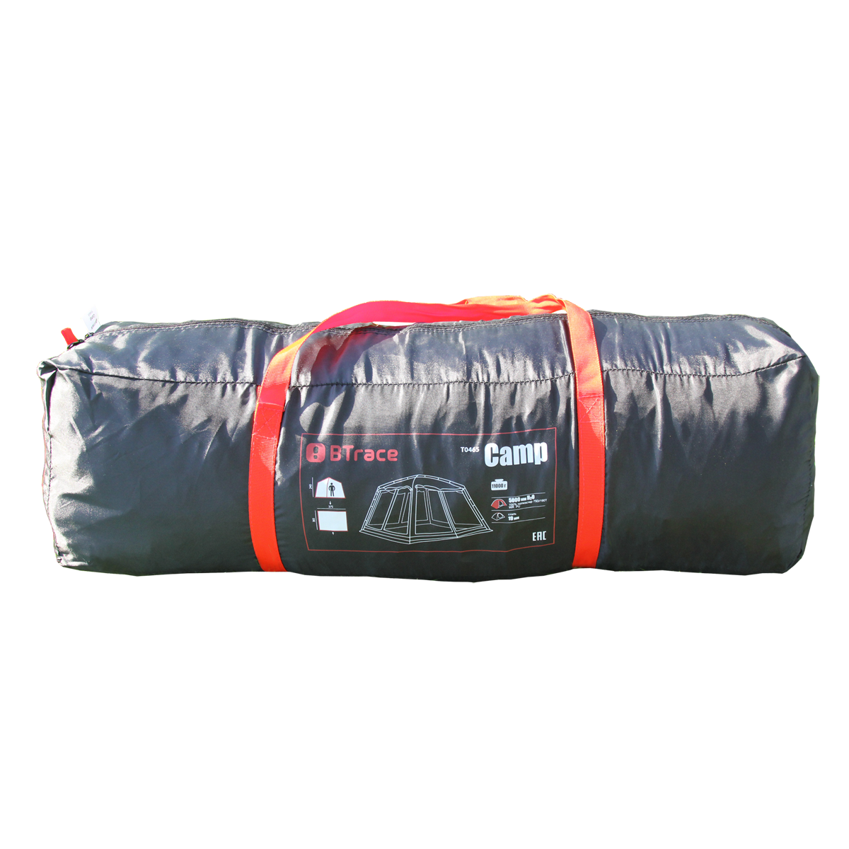 Шатер-палатка BTrace Camp (Зеленый/красный)