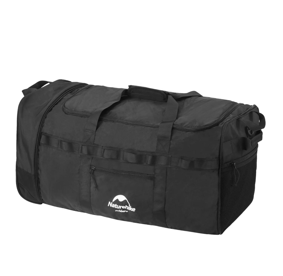 Сумка дорожная Naturehike, с колесами, 88 л., черная