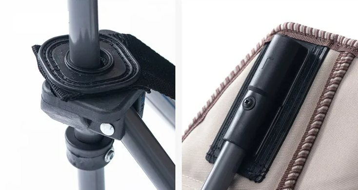 Кресло туристическое Naturehike, складное, хаки, до 90 кг