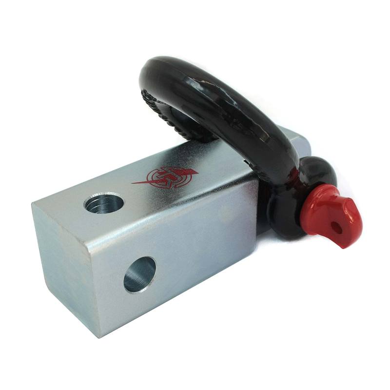 Переходник буксировочный в квадрат с шаклом (4.75т.) TR хром