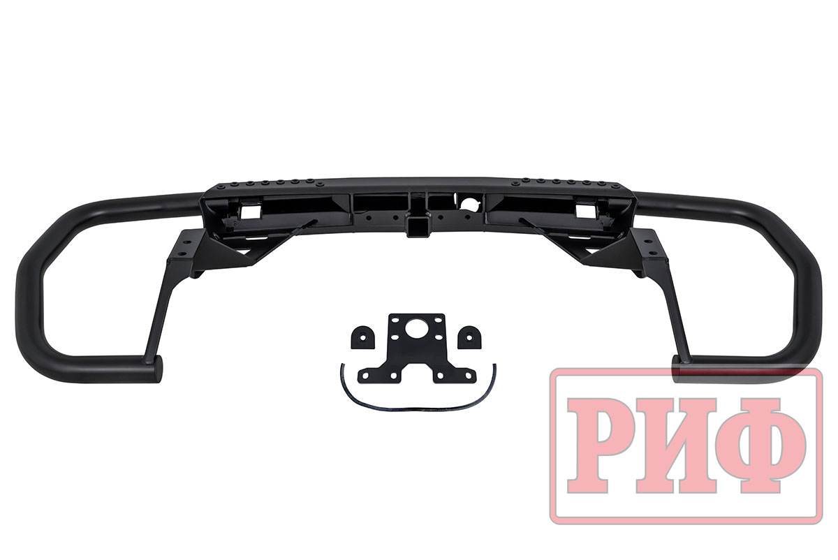 Бампер РИФ задний силовой/защита штатного бампера TANK 500 c квадратом под фаркоп