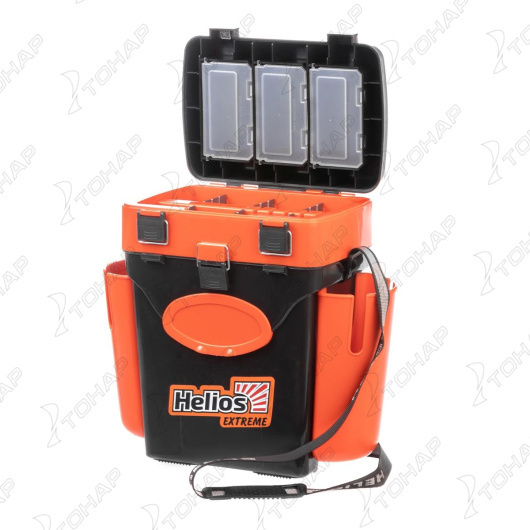 Ящик рыболовный зимний HELIOS FishBox (10л) оранжевый