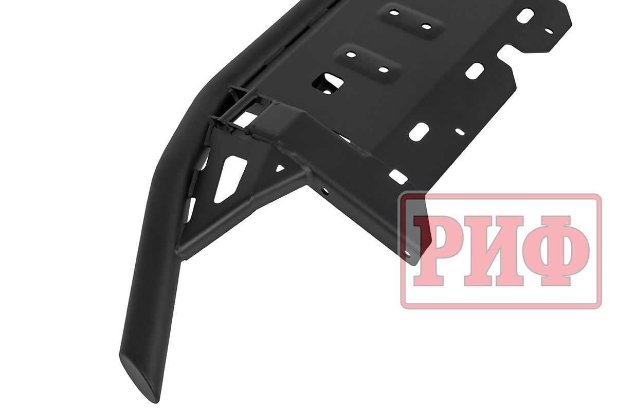 Бампер РИФ силовой передний/защита штатного бампера Changan Hunter Plus c защитой радиатора (устанавливается только с площадкой RIFF70-30000)