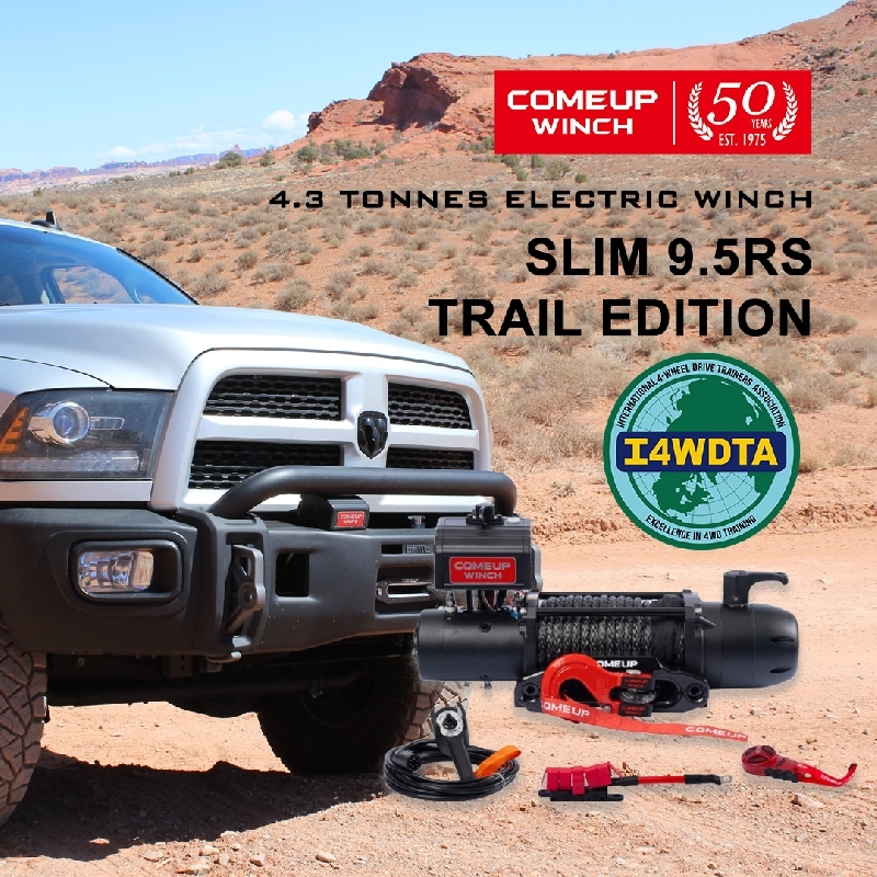 Лебедка автомобильная электрическая COMEUP Slim 9.5rs Trail Edition (12В)