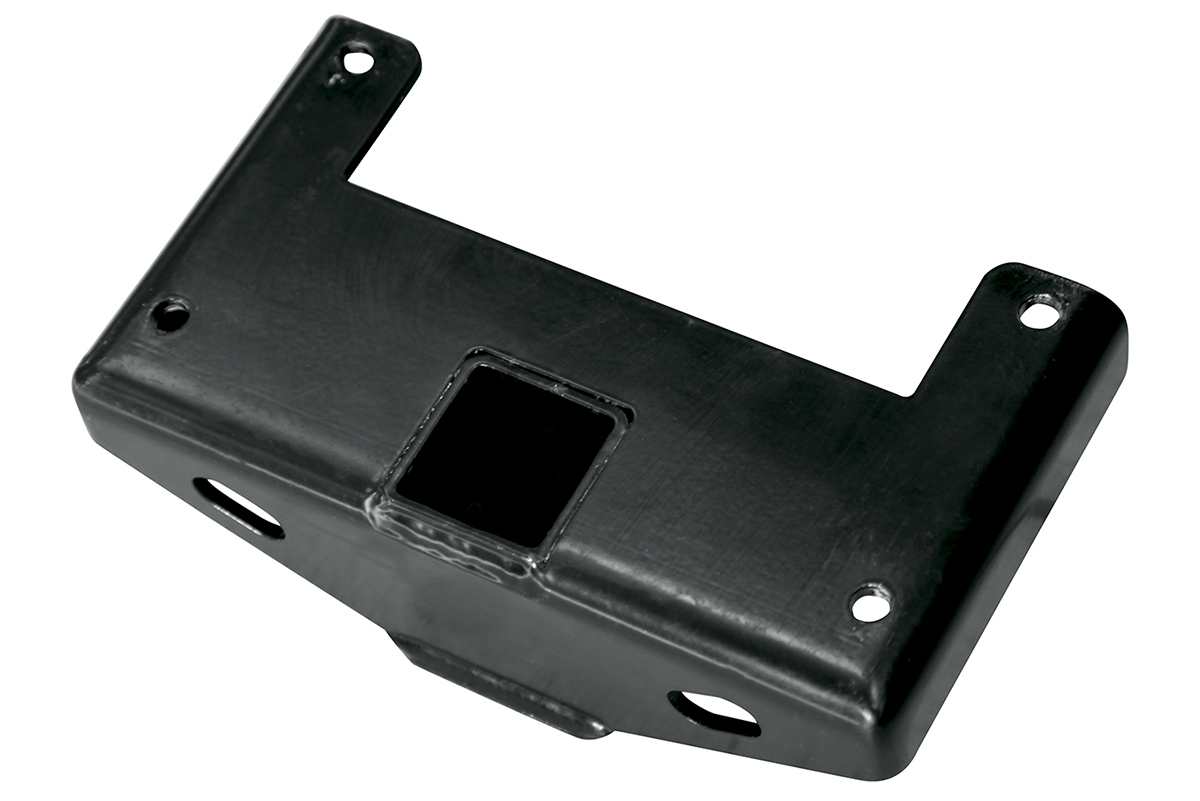 Фаркоп передний (переходник) в силовой бампер РИФ для съемной лебёдки