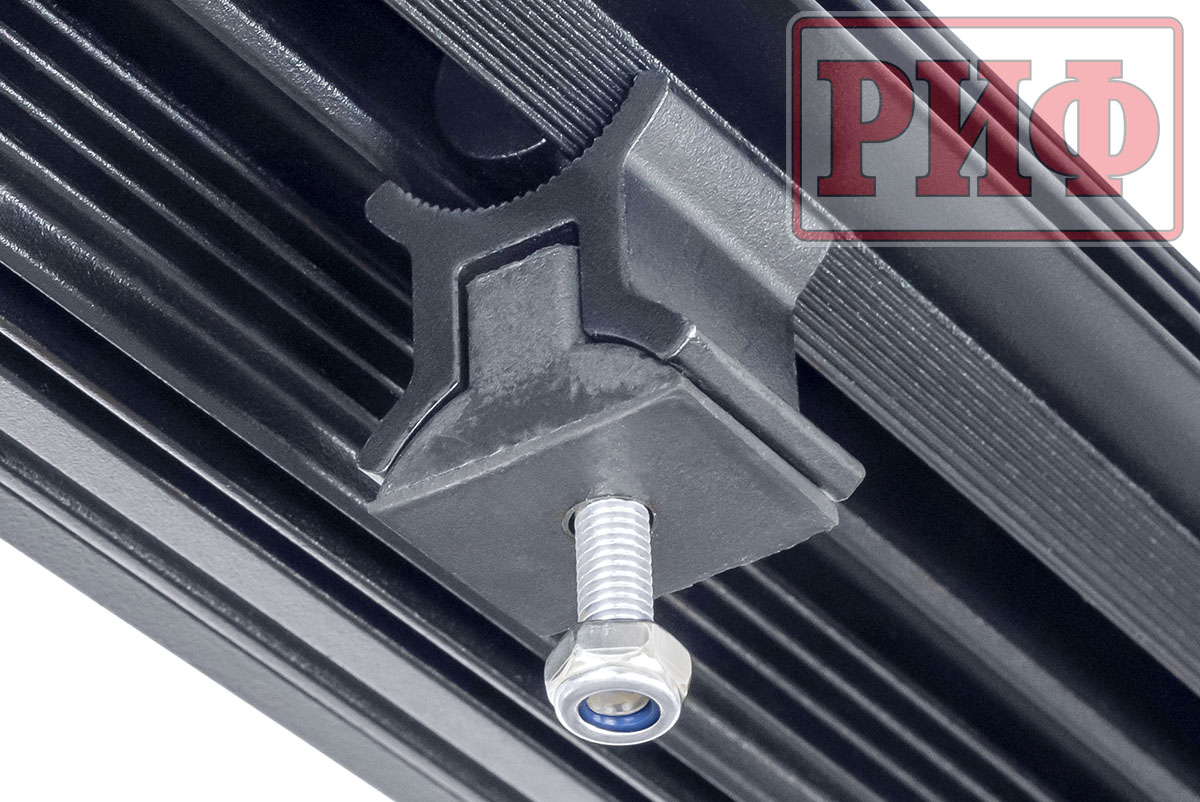 Светодиодная фара дальнего света РИФ 199 мм 80W LED