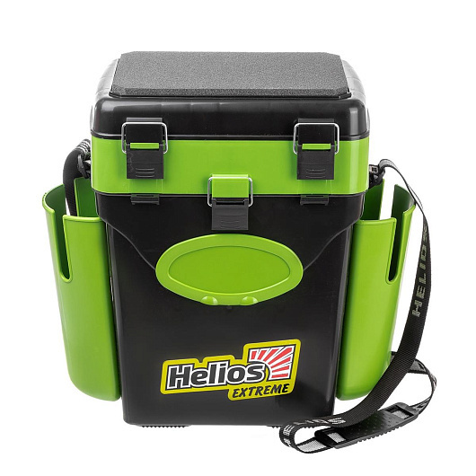 Ящик рыболовный зимний HELIOS FishBox (10л) зеленый