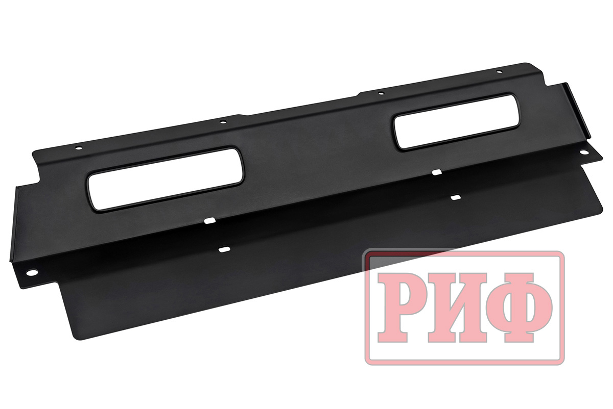 Площадка РИФ под лебёдку с защитой радиатора в штатный бампер RAM 1500 Rebel 2024+