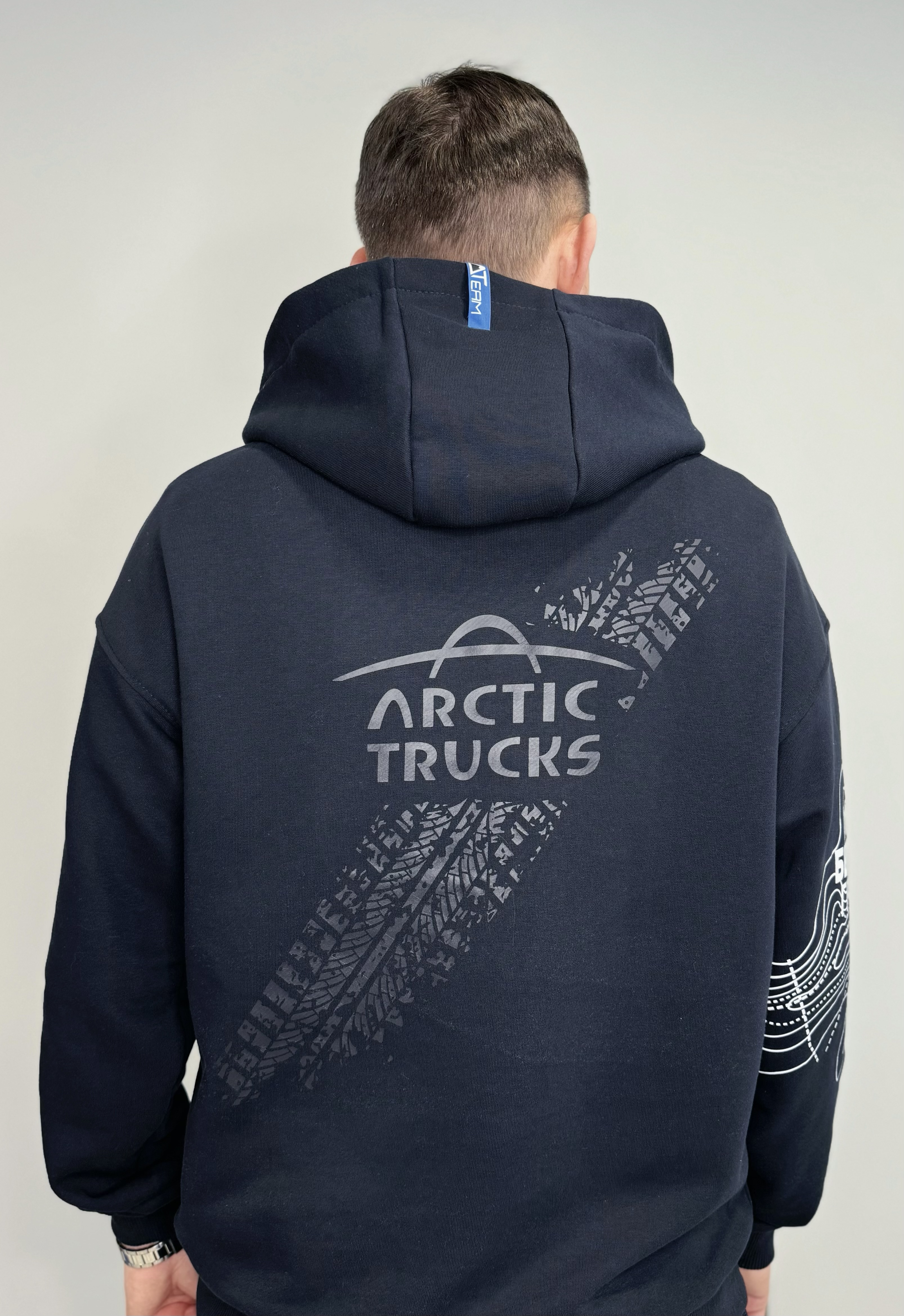 худи Arctic Trucks темно-синего цвета, размер M