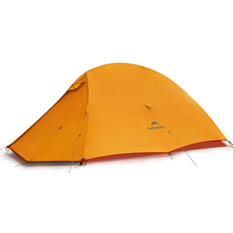 Палатка Naturehike Cloud Up Base 2-местная, алюминиевый каркас, оранжевая