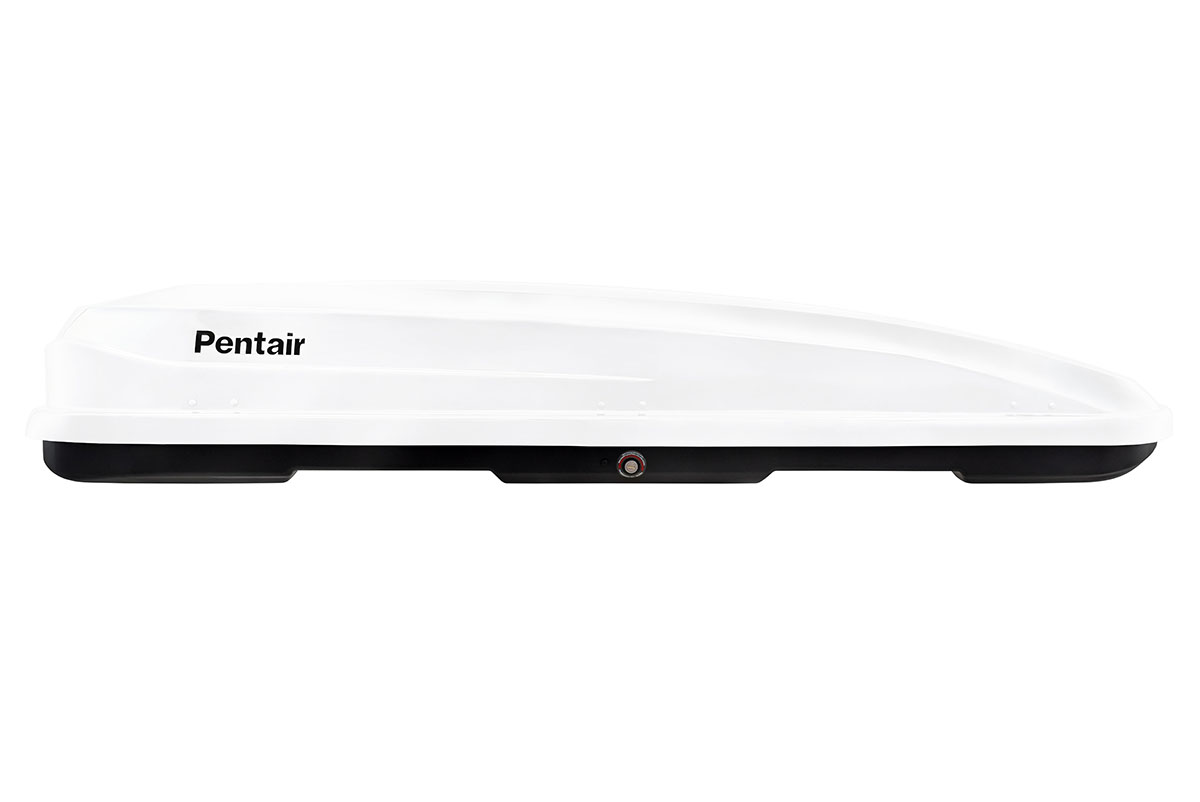 Бокс автомобильный на крышу Pentair RESORT 510L белый глянец, двусторонний