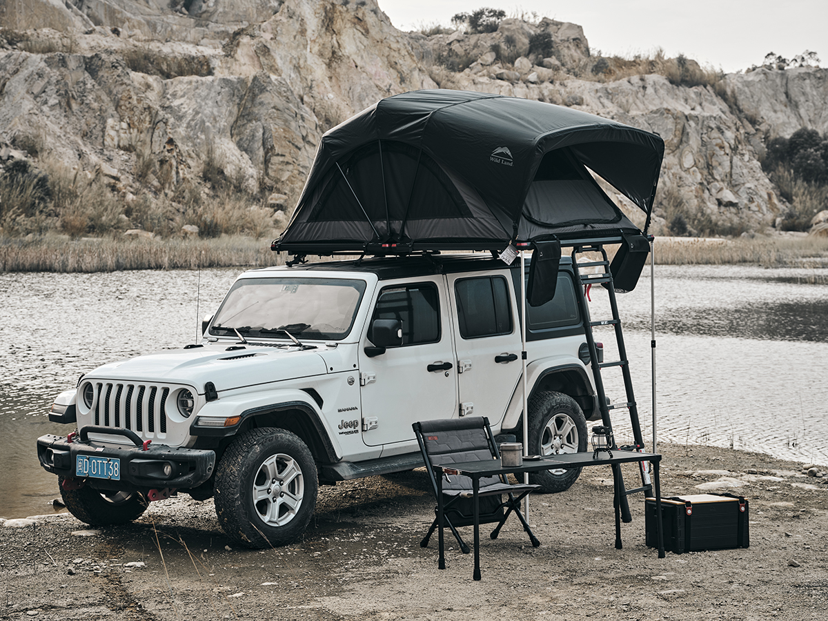 Палатка на крышу автомобиля Wild Land Wild Cruiser 160 Pro ECO