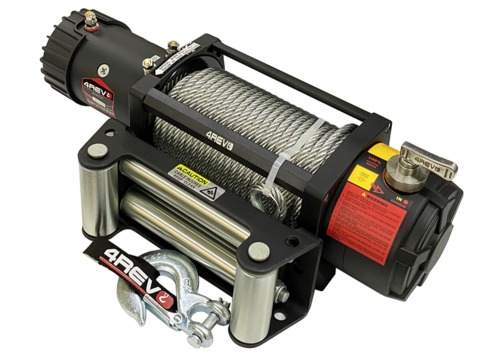 Лебедка автомобильная 4revo SRX 18000 24V со стальным тросом