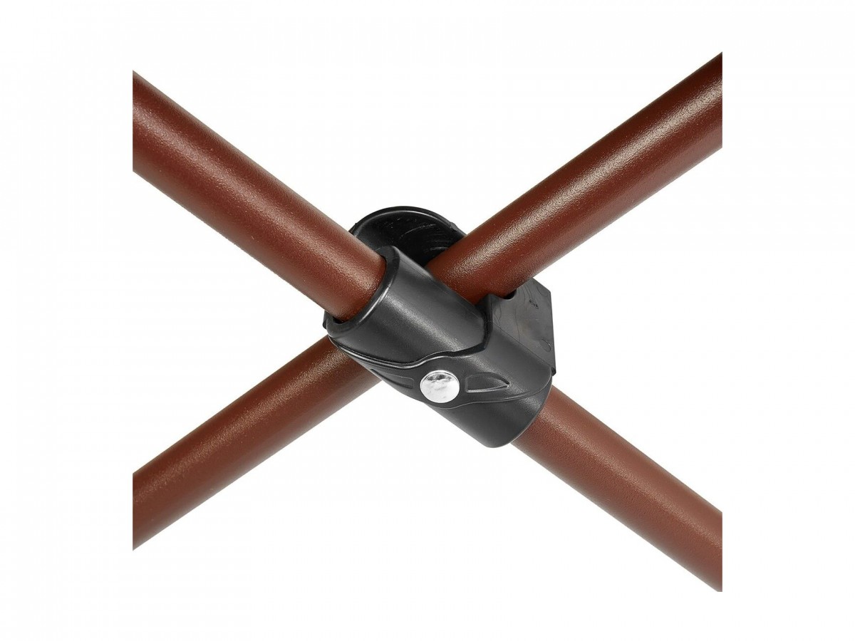 Кресло NISUS складное (коричневый) 120 кг.